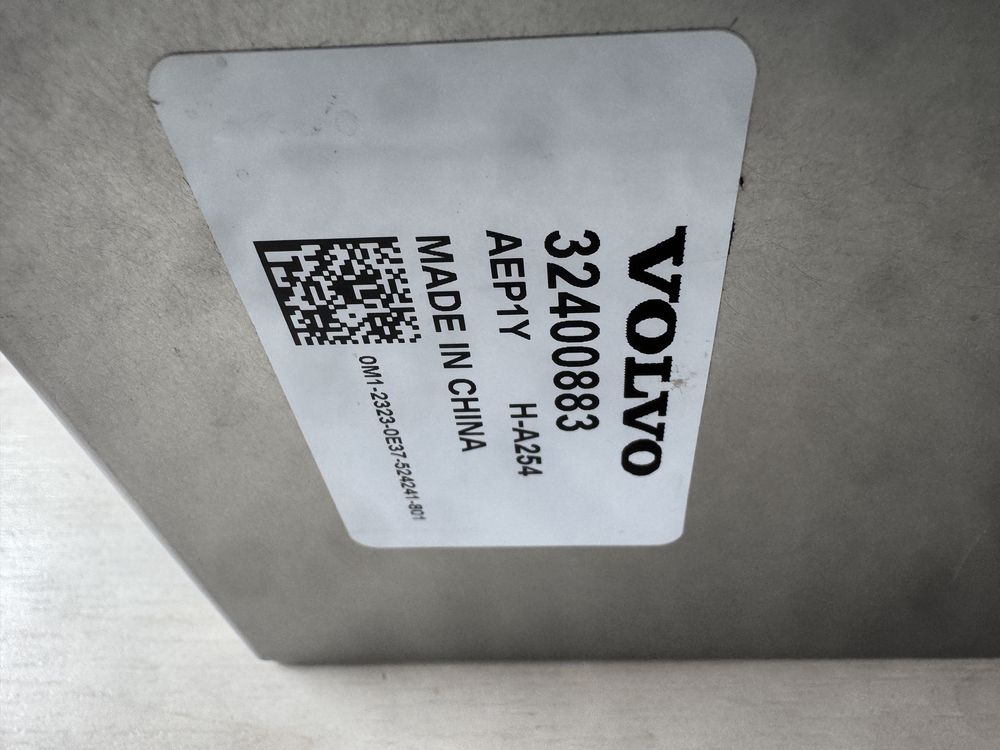 Volvo naprawa odblokowanie baterii MVBM 48V crash reset MILD HYBRI