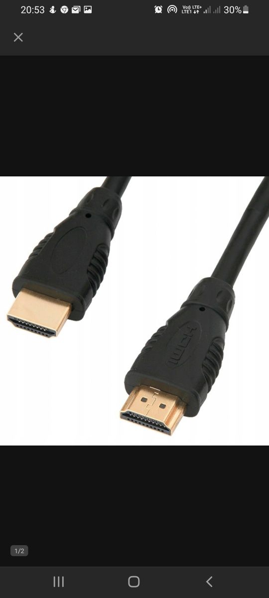 Silver Monkey Kabel HDMI 2.0  - HDMI 3.5 merta
