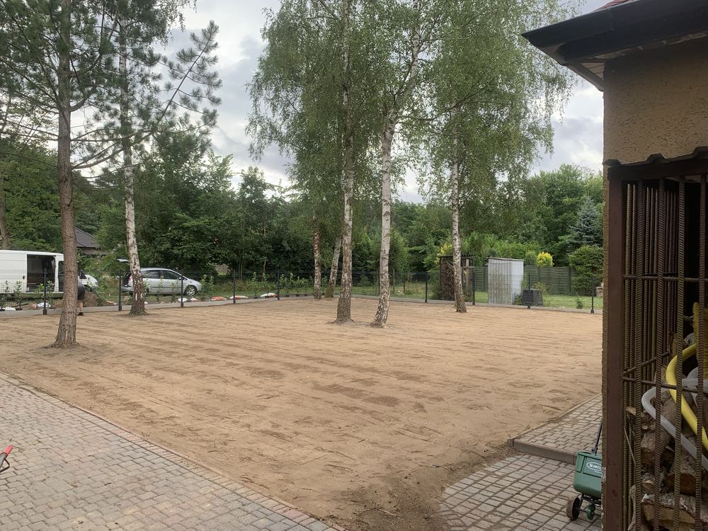 usługi  glebogryzarką separacyjną -zakładanie trawników