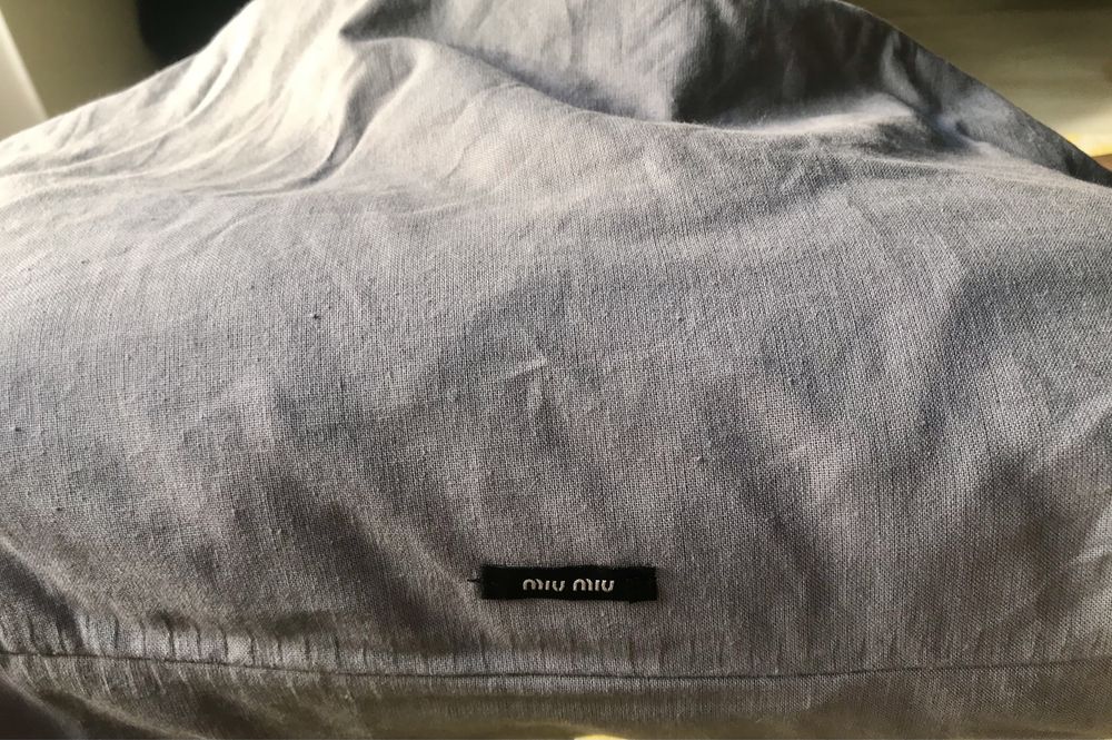 Mala Miu Miu de cor laranja