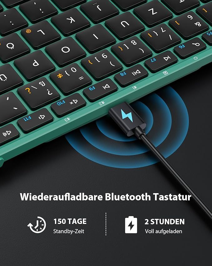 ProtoArc XK01 Składana Klawiatura Bluetooth z Numerycznym Blokiem