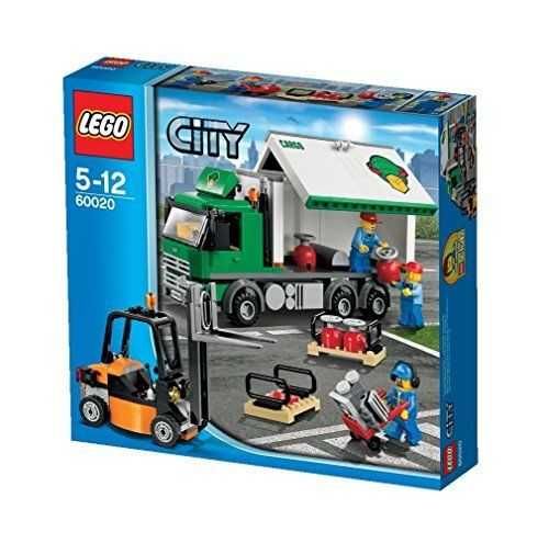 lego city cargo tir wózek widłowy 60020 Unikat 2013 Nowy