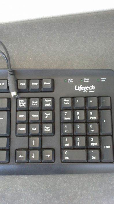 Teclado para competador