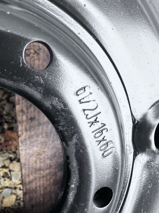 4xfelga stalowa 16” FORD Transit Custom (5x160 ET60)