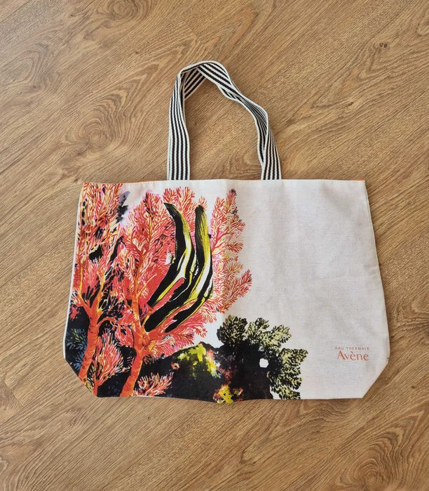 Torba plażowa, płócienna Avene, nowa