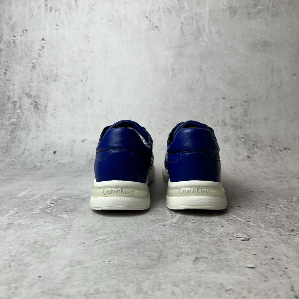 Buty Calvin Klein Calista Blue Leather  Size: 39 24,5 cm