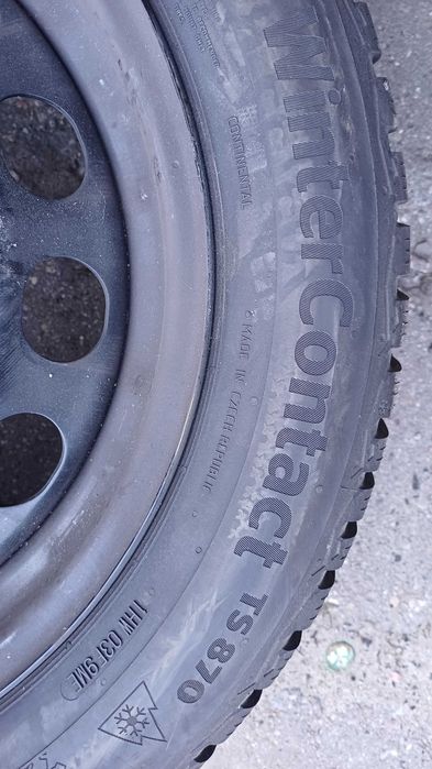 Koło Vw 5x112 Continental WinterContact TS870 205/55 R16 91H 2021r