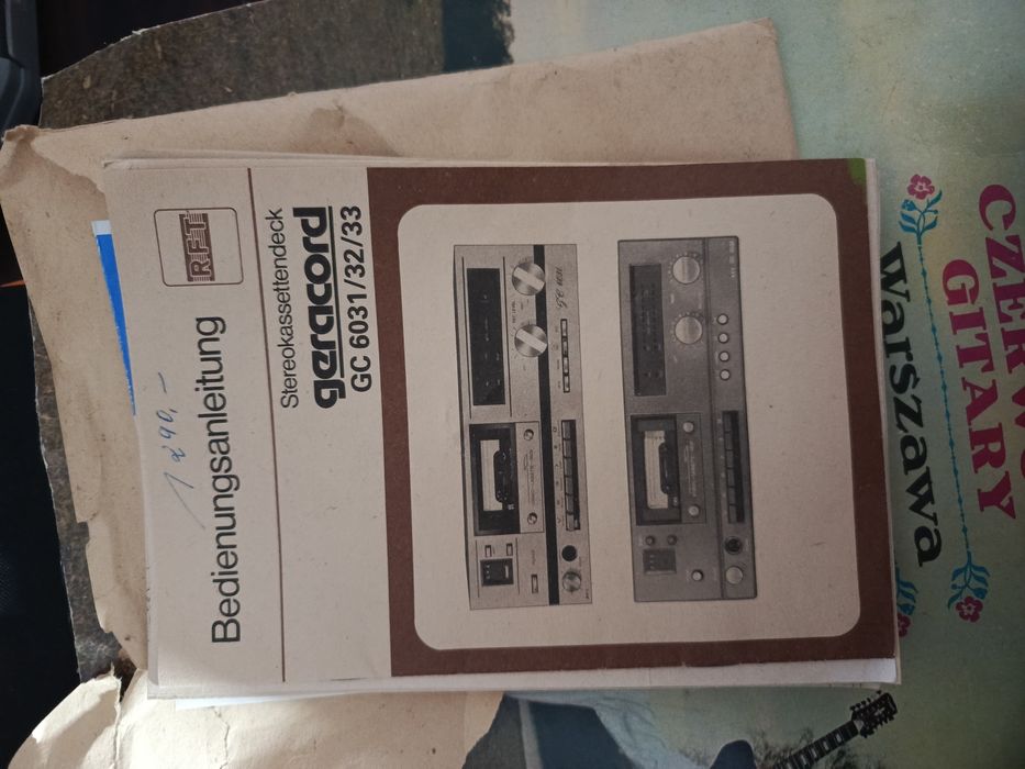 Kompletny sprzęt muzyczny stary