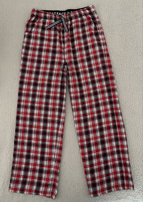 Штани на підлітка новорічні різдвяні 13-14 років