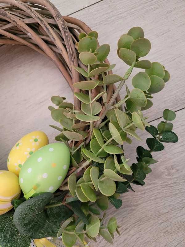 Wianek wielkanocny 38cm
