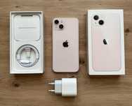 Lepszy jak nowy! Komplet! Bateria 100%! iPhone 13 128 GB Pink Różowy