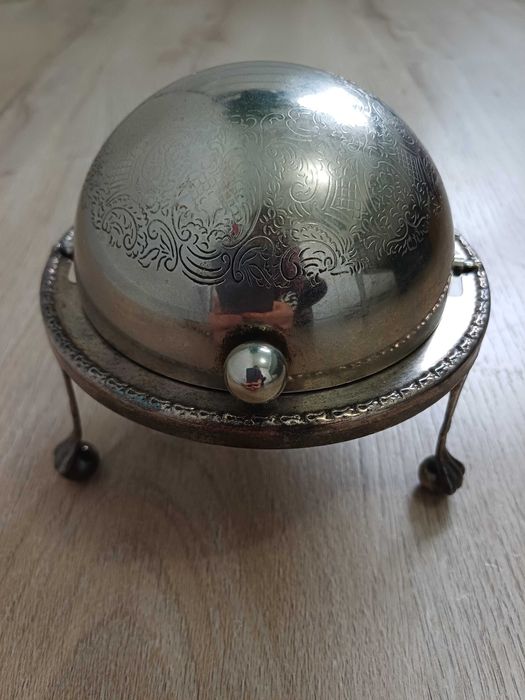 SZKATUŁKA  posrebrzana angielska