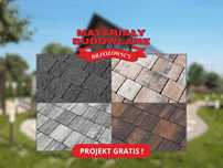 Kostka brukowa MODERNO DROGBRUK na chodnik, podjazd PROJEKT GRATIS!
