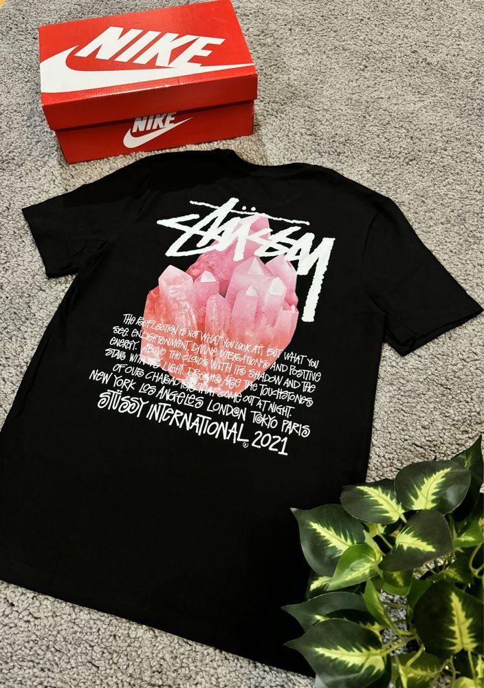 Футболка Stussy Crystal / Футболка Стусі Кристал / Футболка Стуси