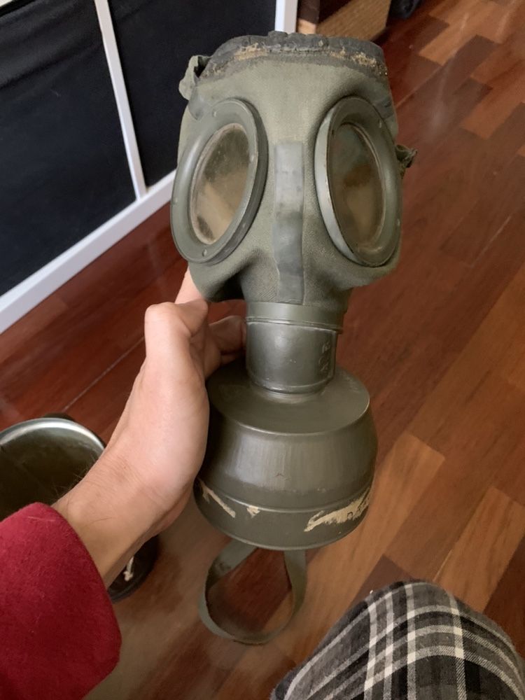Máscara de gás Segunda Guerra