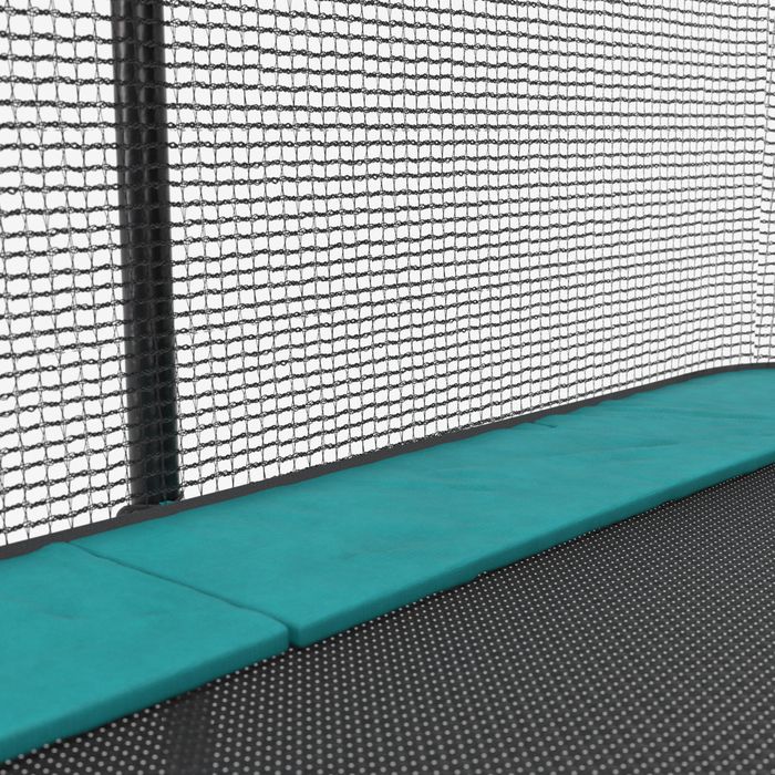 TRAMPOLIM RETANGULAR 520 COM REDE DE PROTEÇÃO