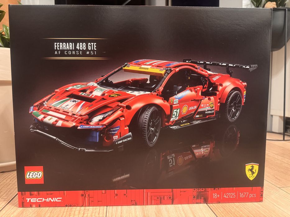 LEGO Technic 42125 Ferrari 488 GTE AF Corse
