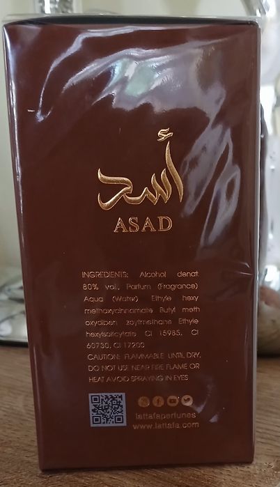 Lattafa Asad Bourbon dla 100%mężczyzny