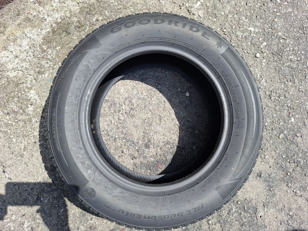 Opony Wielosezon Goodride 195/65/15 Komplet Jak Nowe !!!