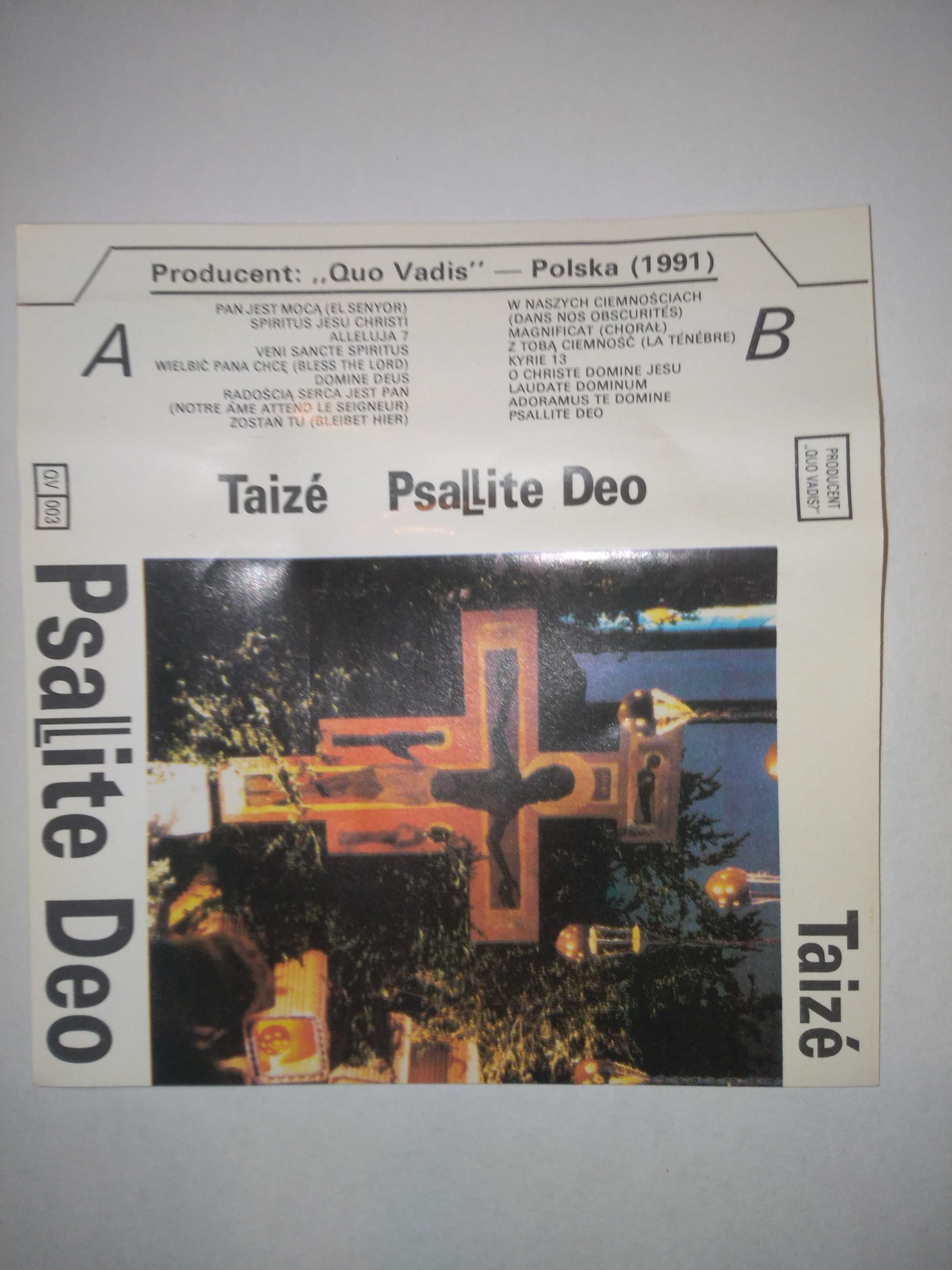 Taizé - Psallite Deo - oryginalna religijna kaseta magnetofonowa