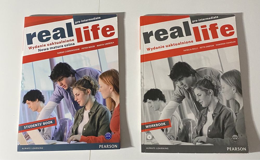real life pre-intermediate zestaw podręcznik i ćwiczenia