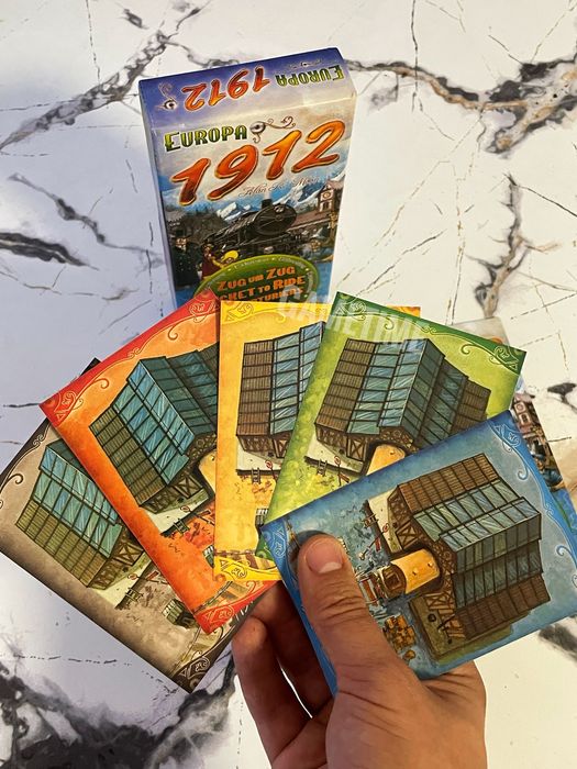 Ticket to Ride Europe 1912 Биле на Поезд Европа 1912 дополнение