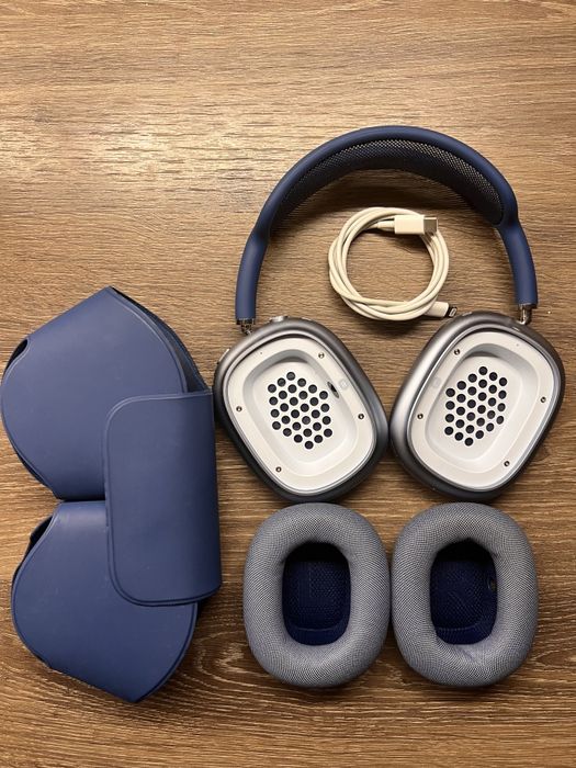 Навушники оригінальні як нові Apple AirPods Max A2096 повний комплект