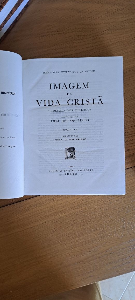 1 volume tesouros da literatura e da historia, imagem da Vida Cristã