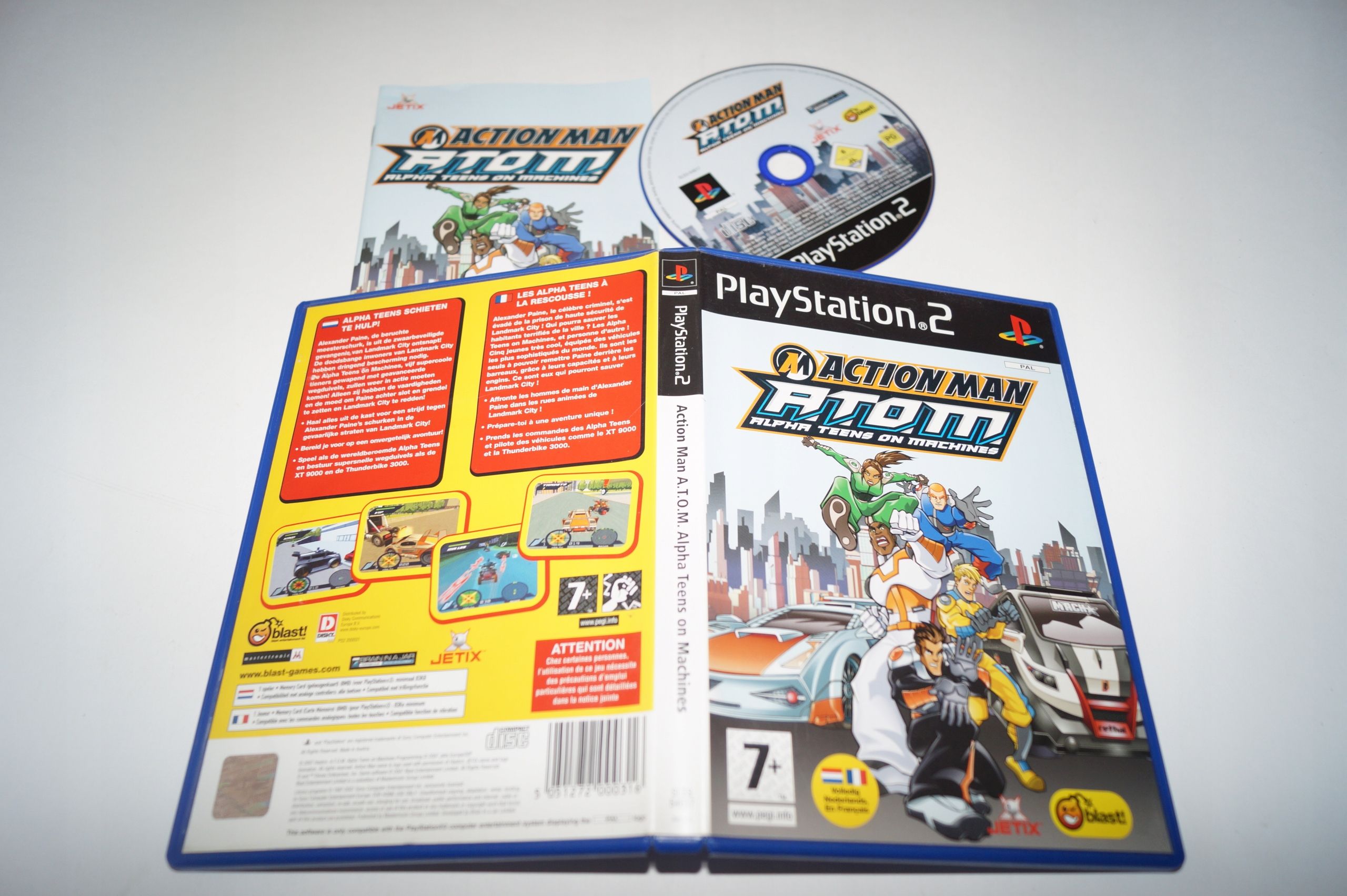 Action Man A.t.o.m. Alpha Teens On Machines (Ps2)