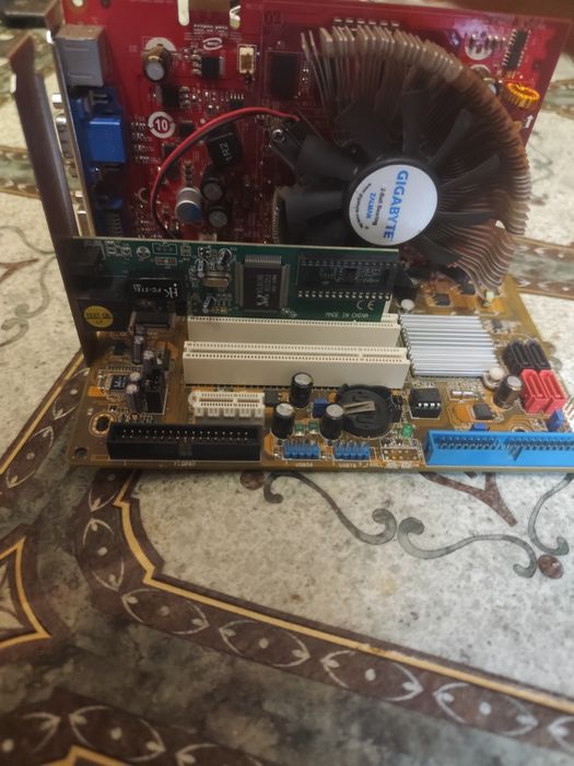 Рабочий комплект ПК 2 ядра, ddr2 2 Гб, видео 256мб