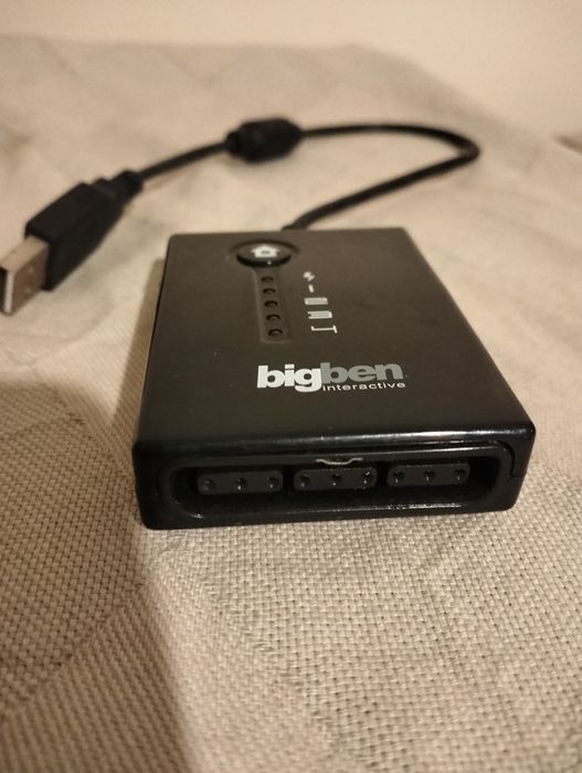 Adaptador Big Ben Manette PS2 para  PS3 P irC e Mac