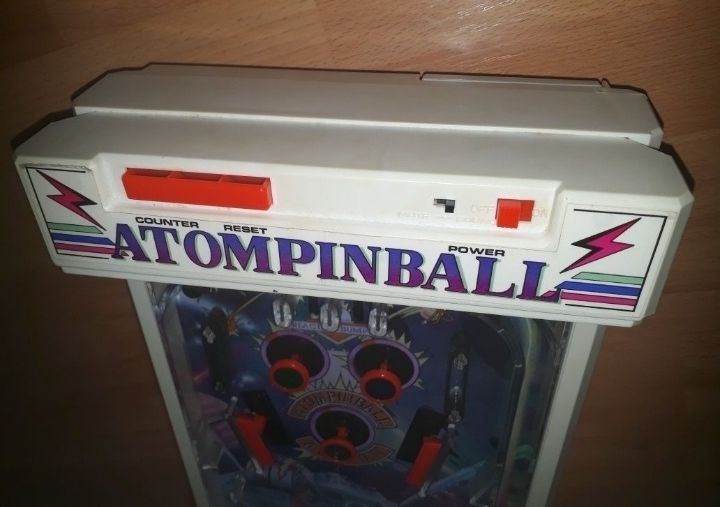 Ponadczasowa gra automat ATOMPINTBALL CS-981 z  1988r.VINTAGE