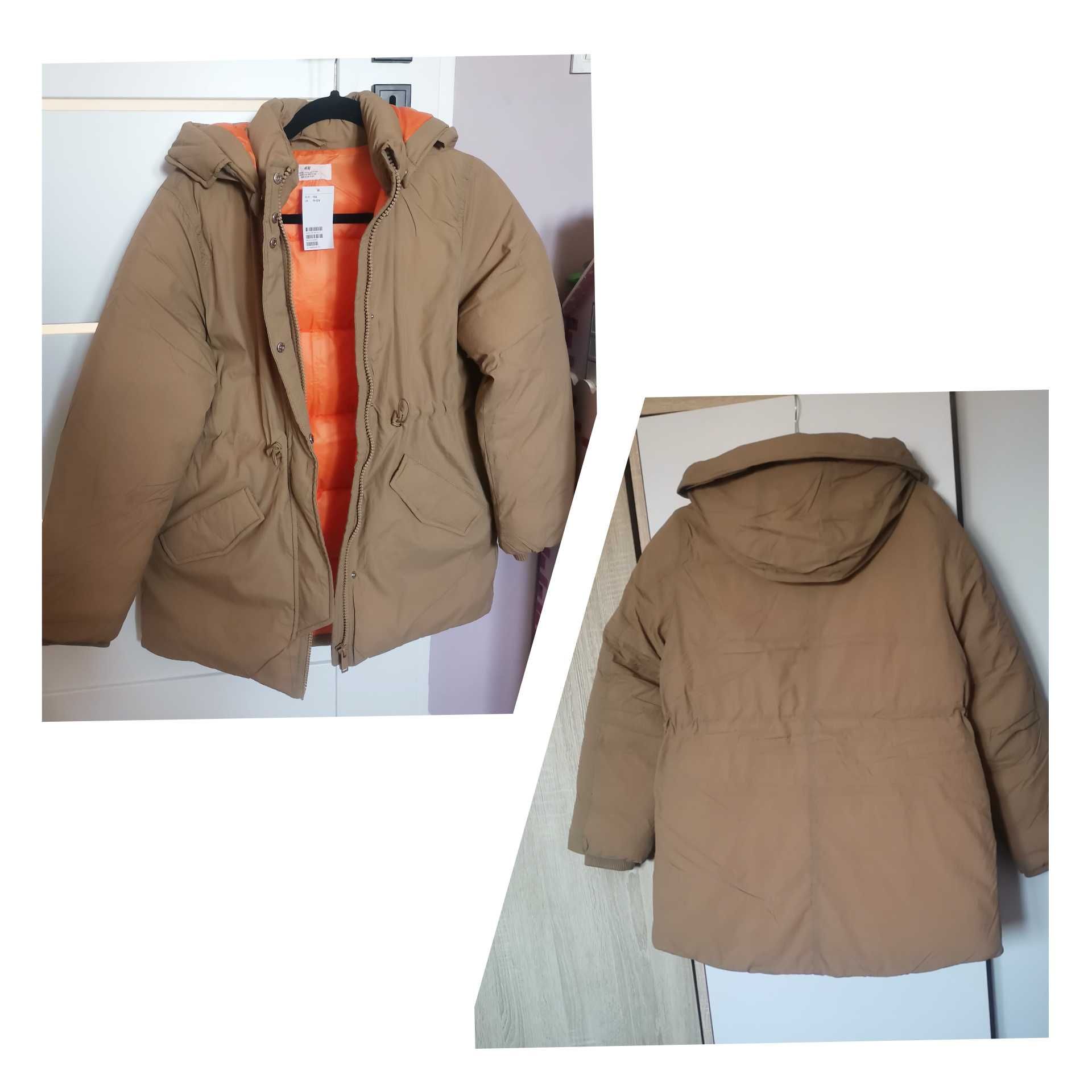 nowa H&M kurtka 152 kurtka parka 152 HM kurtka