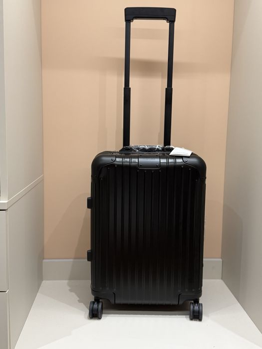 *Акція!Rimowa  валіза 100% алюміній/чемодан/ручная кладь цвет черный