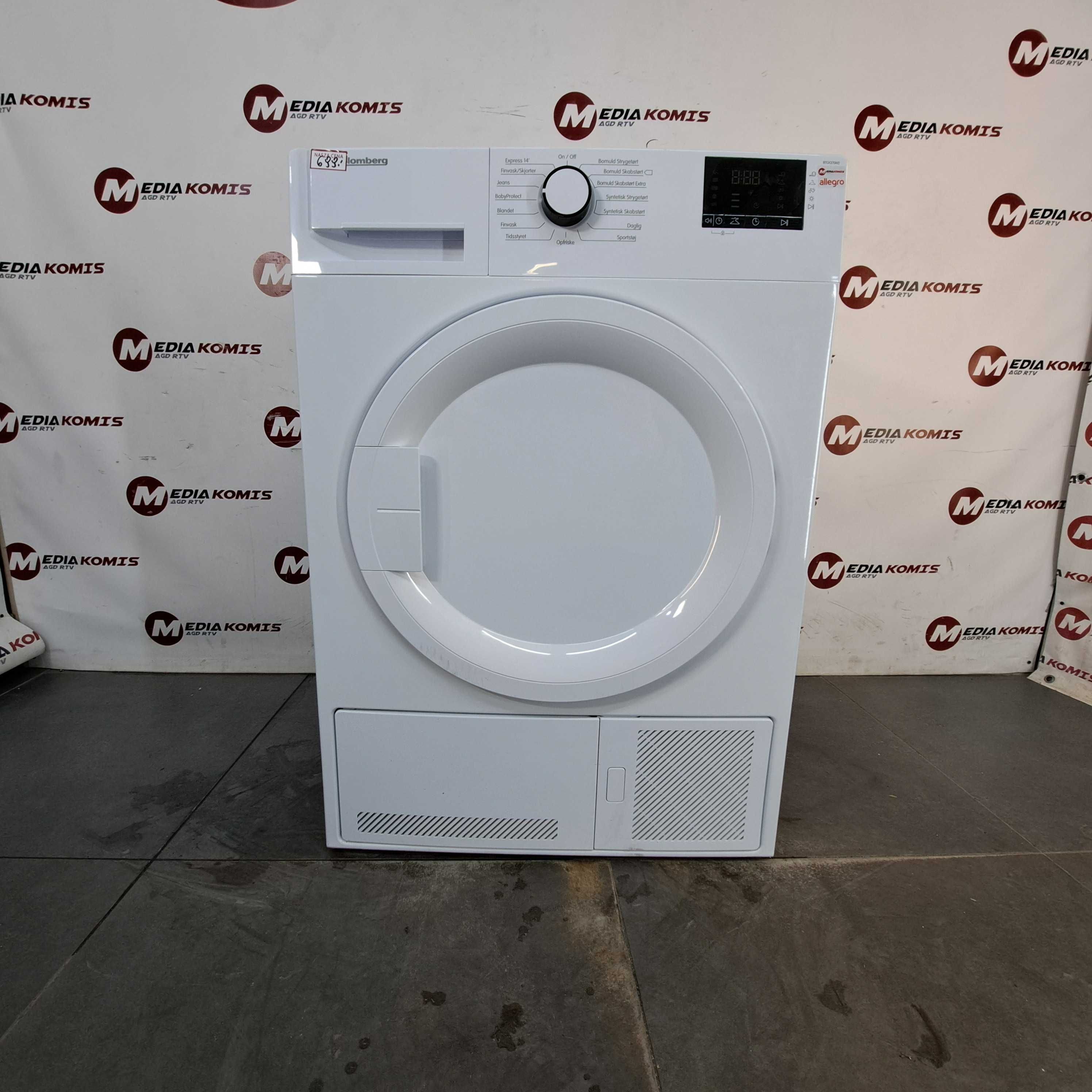 Suszarka Blomberg BTGX370W2 (12 m-scy gwar)Klasa B/7 kg/65 dB/ 56,8 gł