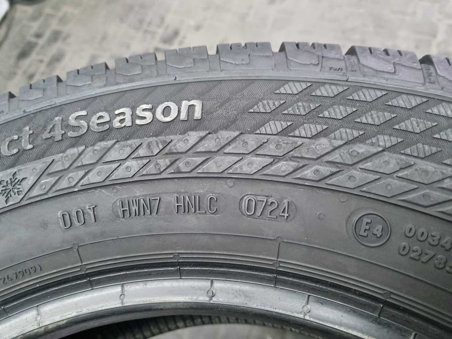 225/65/16C 112/110R Continental Van Contact 4S Dot.0724R KOSZALIN