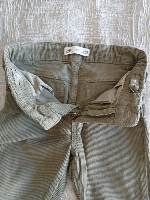 Calças de bombazine da Zara