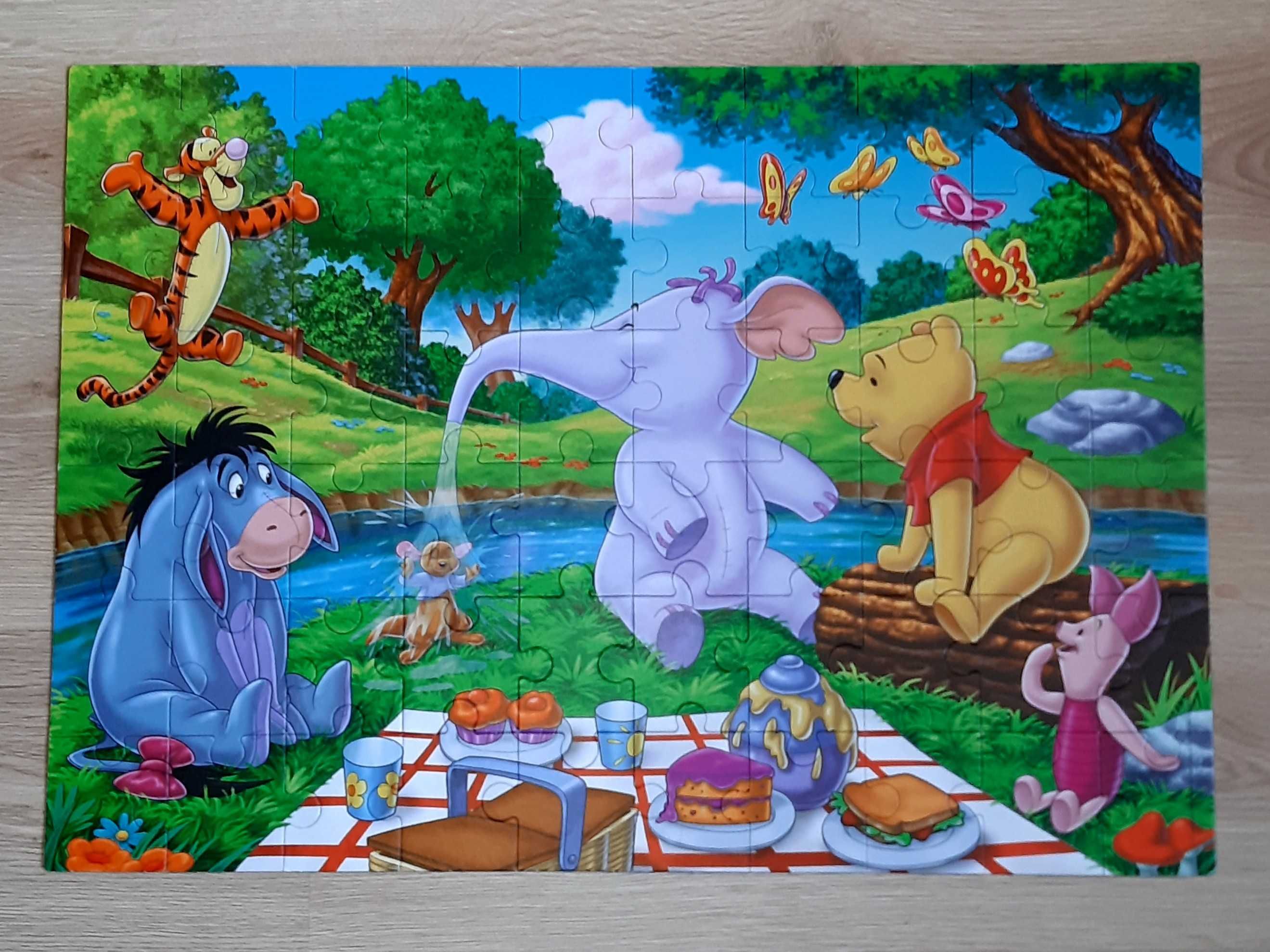 Puzzle Maxi CLEMENTONI: Disney 60 elementów Kubuś Puchatek