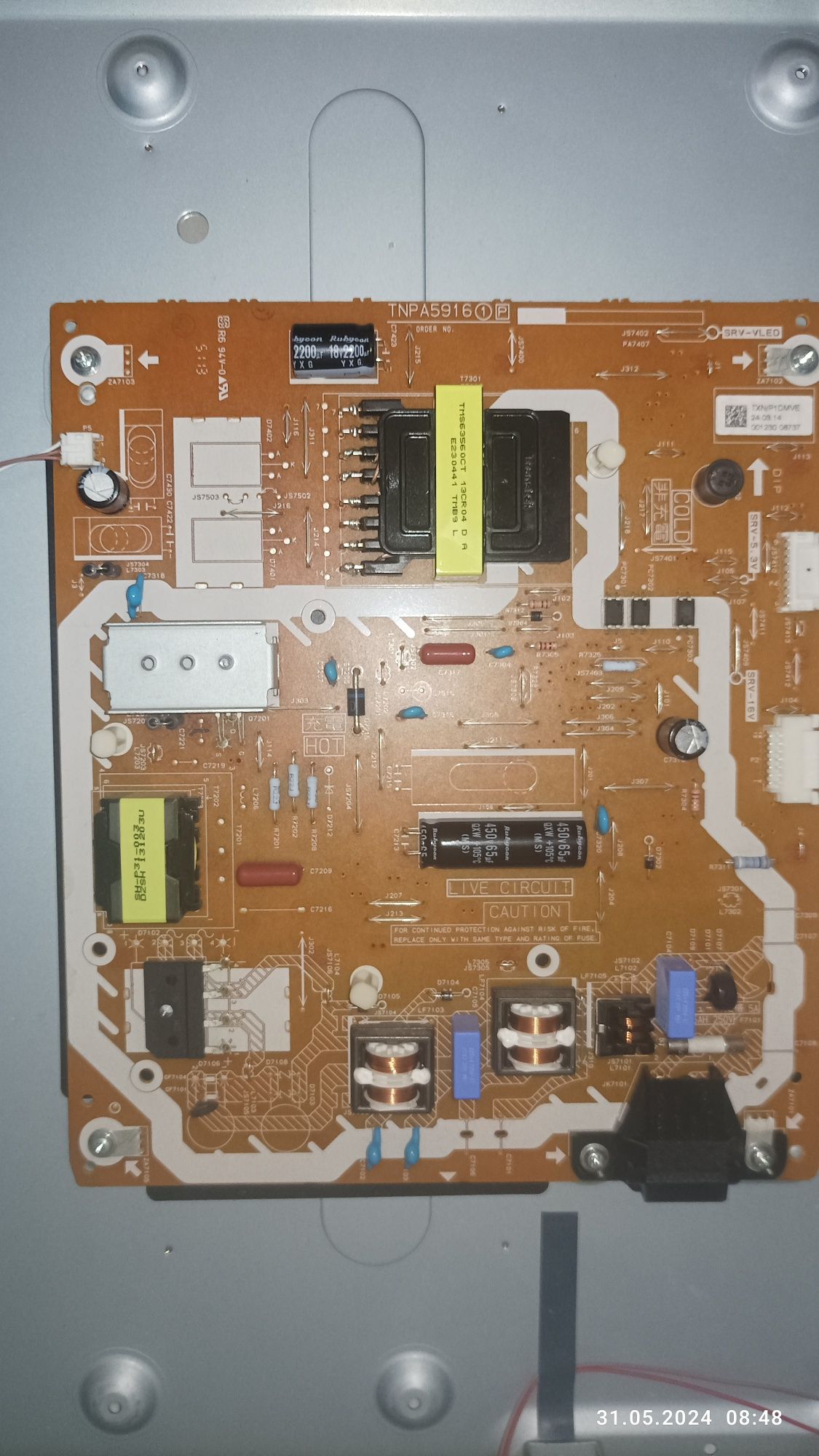 Запчастини panasonic tx-42