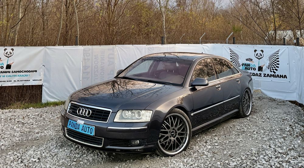 Audi A8 D3 4.0 TDI ~ Automat ~ Quattro ~ 2004 ~ Skóry ~ Klima ~ Alu
