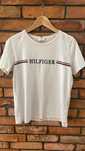 Tommy Hilfiger biały T-shirt rozmiar S