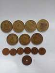 13 moedas África Sul + 1 Rodésia