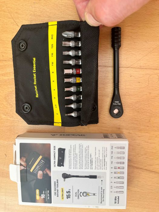 TOPEAK Ratchet Rocket Essential 12 Funkcji 107g Najlepszy Multitool