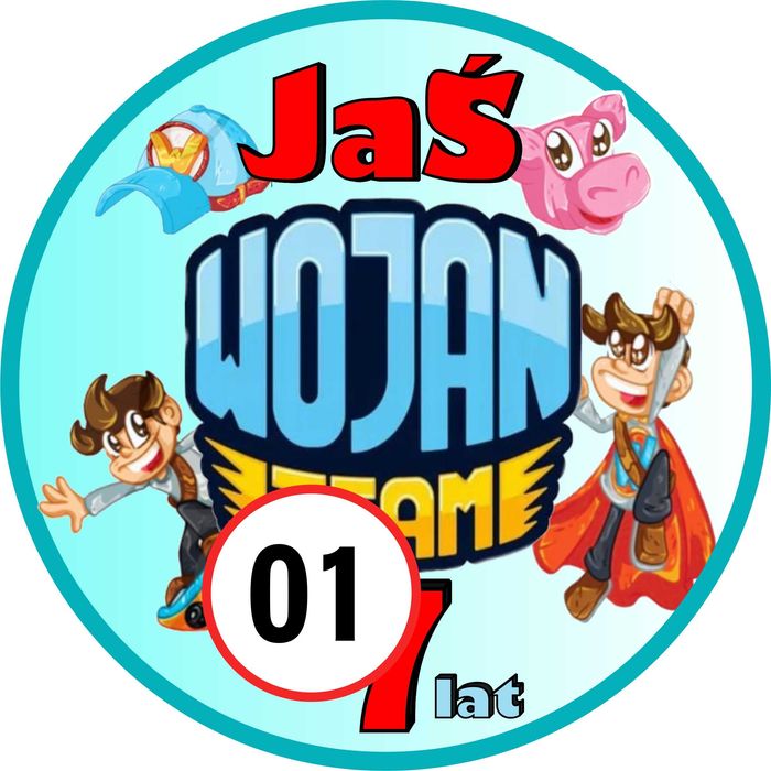 Pan Opłatek na tort - WOJAN TEAM