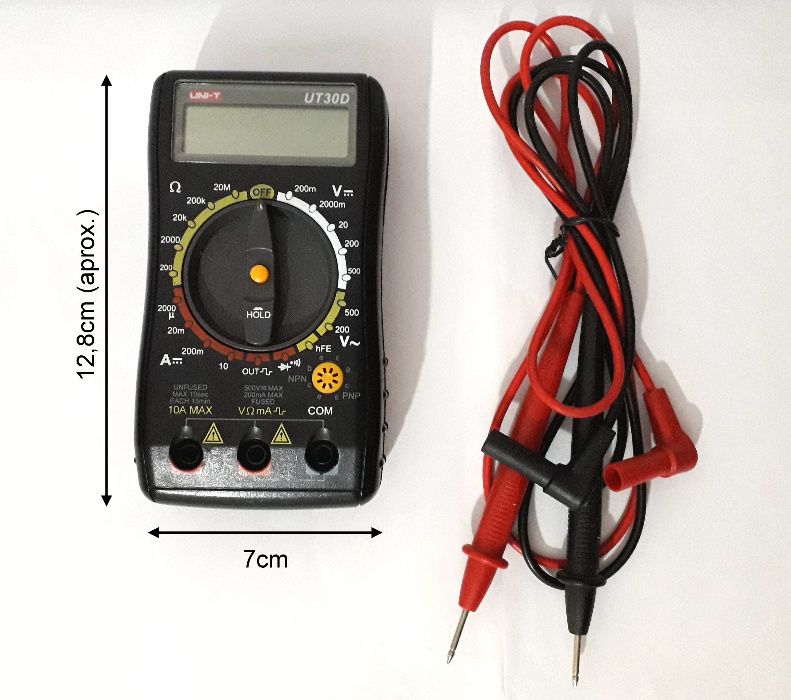 Multímetro digital compacto UNI-T UT30D Usado