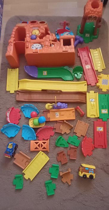 Vtech Toot Toot- kopalnia złota, kolejka elektryczna