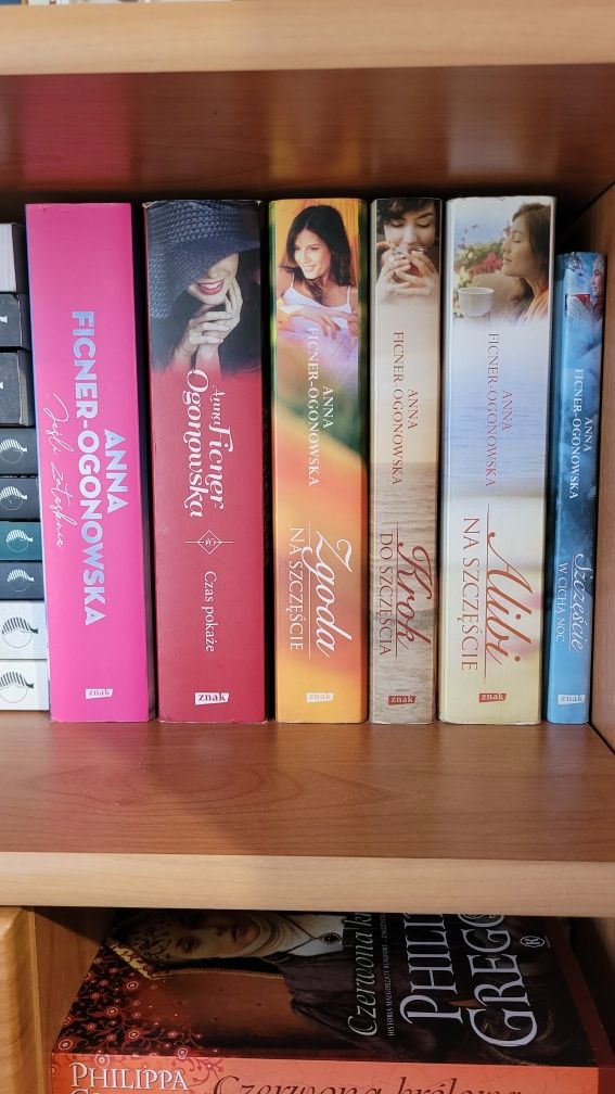 Pakiet 4 książek Anna Ficner-Ogonowska + gratis