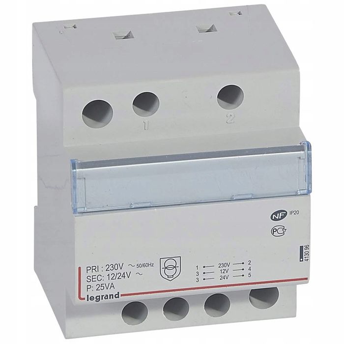 Legrand transormator 12/24v 25va Ip20