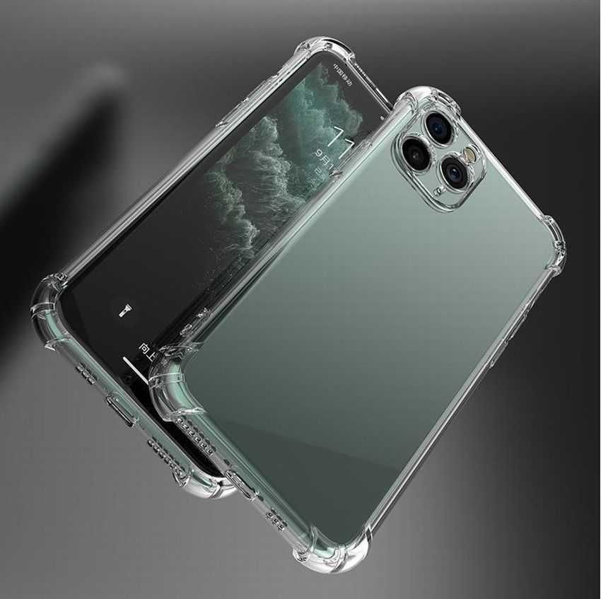 Etui Case Nowe na Smartfon iPhone Serii 11,12,13 Przeźroczysty