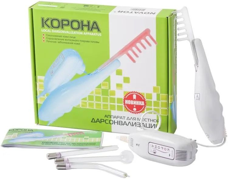 Дарсонваль Корона. Апарат для місцевої дарсонвалізації